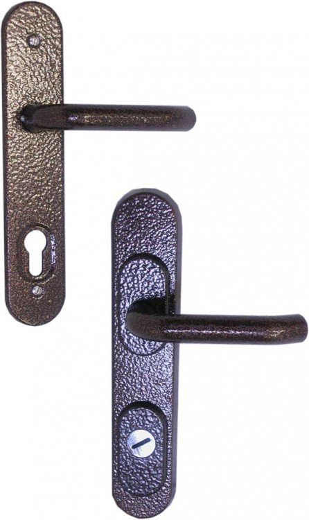 Kování bezpečnostní K 786 Kupper klika/klika 90 mm vložka - Kliky, okenní a dveřní kování, panty Kování dveřní Kování dveřní bezpečnostní